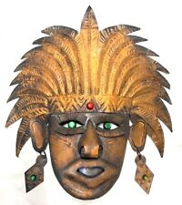 Antica maschera rame usato  Nerviano