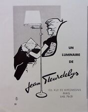 Publicité luminaire jean d'occasion  Montluçon