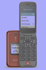 Celular Lively®- Jitterbug Flip2 para idosos - Item vermelho caixa aberta comprar usado  Enviando para Brazil