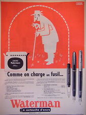 Advertisement 1954 waterman d'occasion  Expédié en Belgium