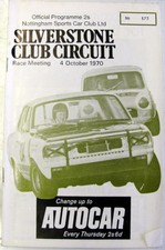 Silverstone oct 1970 for sale  LEICESTER