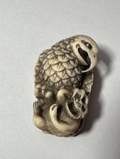 Netsuke japonais rapace d'occasion  Toulouse-