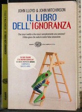Libro dell ignoranza. usato  Ariccia