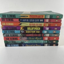 Usado, Ian Fleming 007 JAMES BOND 9 PB Book Set Penguin Collection comprar usado  Enviando para Brazil