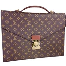 Bolsa de negócios Louis Vuitton monograma porta documentos couro Bandouliere 2415 comprar usado  Enviando para Brazil