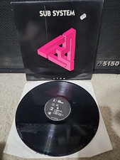 Sub System Atom Lp Vinyl OG 1991 1st  Belgium Press VG/VG Wax RARE comprar usado  Enviando para Brazil