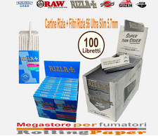 Cartine rizla argento usato  Spedire a Italy