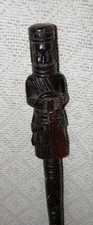 Antique ebony walking for sale  PONTYCLUN
