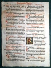 Pagina messale cattolico usato  Lecco