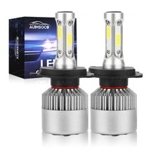 2x Kit de Conversão de Lâmpadas de Farol LED H4 9003 HB2 Feixe Alto Baixo 8000K Branco EUA comprar usado  Enviando para Brazil
