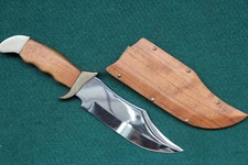 Faca espanhola Vilaflor lâmina Bowie brilhante e bainha combinando frete grátis comprar usado  Enviando para Brazil