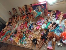 Lot poupées barbie d'occasion  Beaumesnil