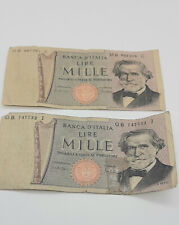 Banconote mille 1000 usato  Bari