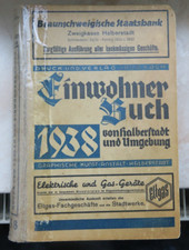 Einwohnerbuch adressbuch halbe gebraucht kaufen  Halberstadt