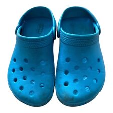 Crocs bambino azzurro usato  Roma