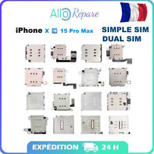 Lecteur De Carte SIM X1 / X2 Pour Apple iPhone X / XS / 11 / 12 / 13 /14 / 15, używany na sprzedaż  Wysyłka do Poland
