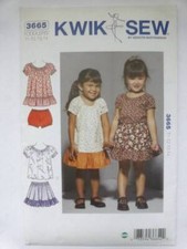 Kwik sew 3665 for sale  TEDDINGTON