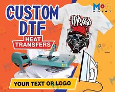 Transferências de calor personalizadas, prontas para pressionar faça você mesmo ferro na camiseta atacado personalizado comprar usado  Enviando para Brazil