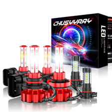 Farol combo LED + kit de lâmpadas de neblina para Jeep Grand Cherokee 2011 2012 2013 comprar usado  Enviando para Brazil