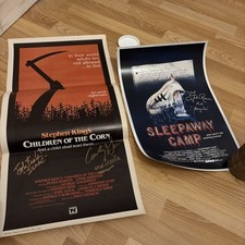 Signed movie posters for sale  HULL