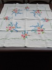 Vintage hand embroidered for sale  ABERGELE
