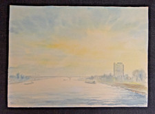 Aquarell düsseldorf rhein gebraucht kaufen  Borken