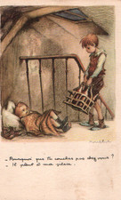 Carte postale illustrateur d'occasion  Vichy