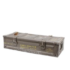 Caixa de munição L31A3 - 2 conchas 105mm - EXCEDENTE MILITAR comprar usado  Enviando para Brazil