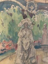 Belle peinture aquarelle d'occasion  Toulouse-