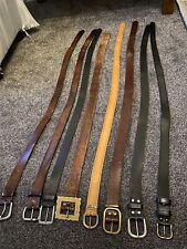 Leather mens belt for sale  WAKEFIELD