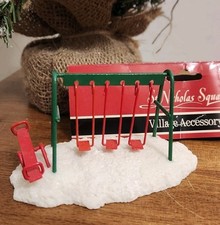 St Nicholas Square Village ~ Conjunto Swing See-Saw Village Acessório Excelente  comprar usado  Enviando para Brazil