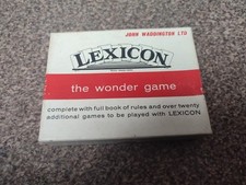 Lexicon wonder game for sale  CARLISLE