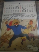 Calendrier tintin juillet d'occasion  Antibes
