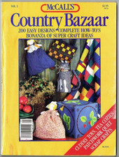 Usado, Crafts Craft Pattern Magazine McCall's Country Bazaar Volume 1 Dolls Toys 1981 comprar usado  Enviando para Brazil