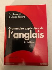 Grammaire explicative anglais d'occasion  Mormant