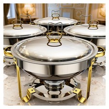set trays 2 chafing for sale  USA