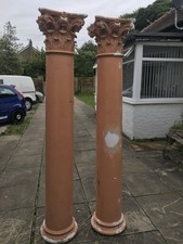 Victorian plaster columns for sale  BATLEY