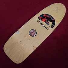 2004 Rain Skates Custom Made 10" x 33" Deck de Skate em Forma de Porco Feito no Alasca comprar usado  Enviando para Brazil