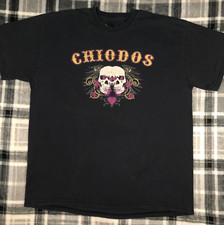 Camisa Chiodos Band unissex clássica algodão preta todos os tamanhos BT791, usado comprar usado  Enviando para Brazil