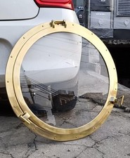 Oblò rotondo da parete in ottone nautico per nave o barca, oblò da 12" comprar usado  Enviando para Brazil