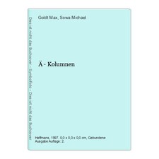 Kolumnen max goldt gebraucht kaufen  Aarbergen