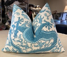 One scalamandre turquoise for sale  USA