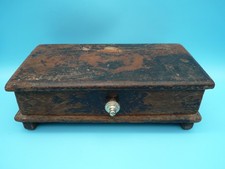 Antique wooden box d'occasion  Expédié en Belgium
