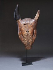 Maschera teschio rituale usato  Colle di Val d'Elsa