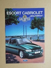 Ford escort cabriolet gebraucht kaufen  Schwarzenbach am Wald