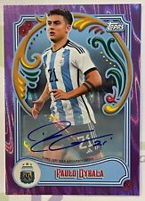 2023 Topps Argentina Fileteado AUTO DYBALA 15/04 comprar usado  Brasil 