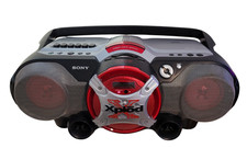 Sony Xplod CFD-G505 Mega Bass AM FM Rádio CD Cassete Boom Box LEIA A DESCRIÇÃO comprar usado  Enviando para Brazil