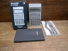 CALCULADORA CIENTÍFICA VINTAGE SHARP EL-5103S HIGH-END NOVA NA CAIXA FUNCIONA PERFEITAMENTE comprar usado  Enviando para Brazil