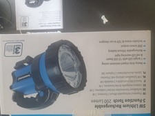 Led rechargeable flashlight for sale  HARTLEPOOL