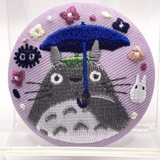 Broche bordado Totoro Studio Ghibli bolota República botão emblema lata Japão F/S, usado comprar usado  Enviando para Brazil